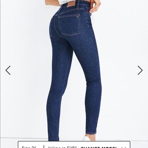Madewell Curvy Skinny Jeans